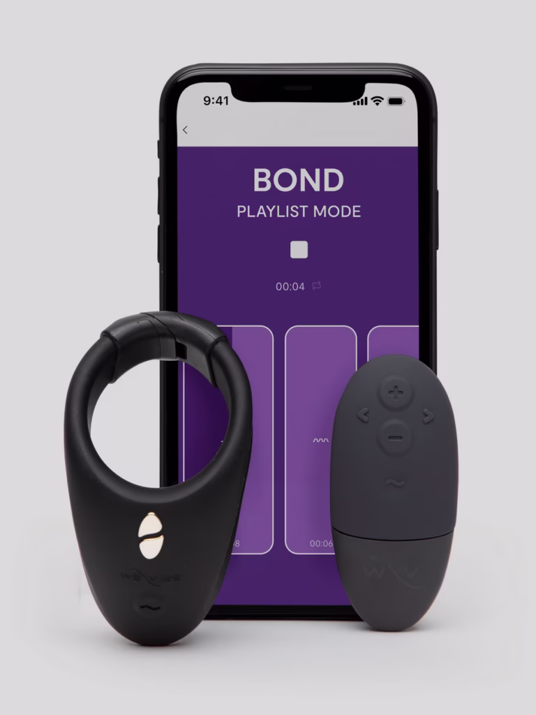 App Controlled Rechargeable Wearable Vibrating Cock Ring
